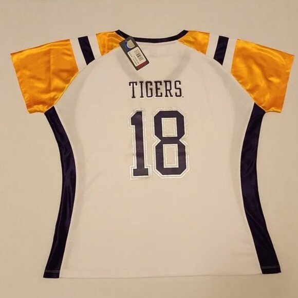 KNIGHTS APPAREL LSU TIGERS JERSEY XXL - Picture 2 of 7